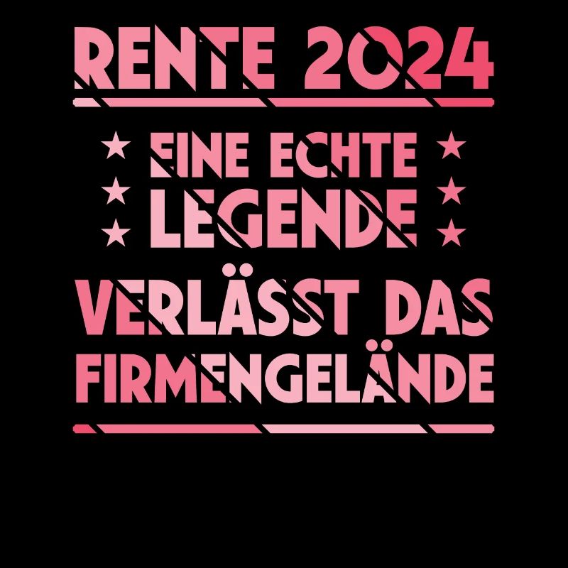 Rente 2024 Rentnerin Abschiedsgeschenk Abschied