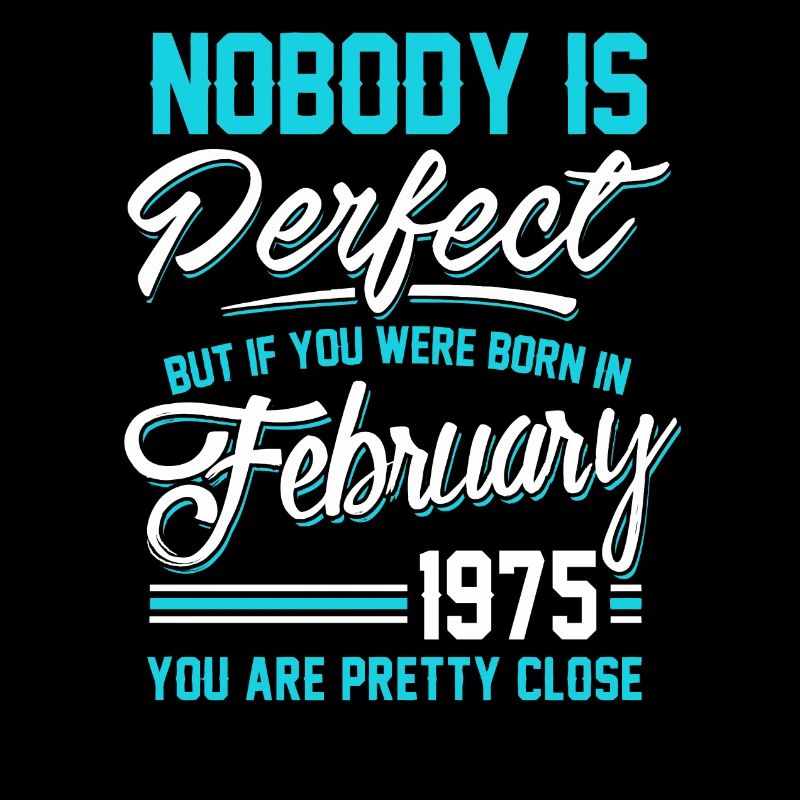 Februar 1975 Du bist ziemlich nah dran, perfekt