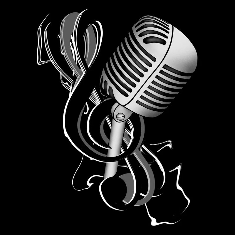 Microphone Clé de partition