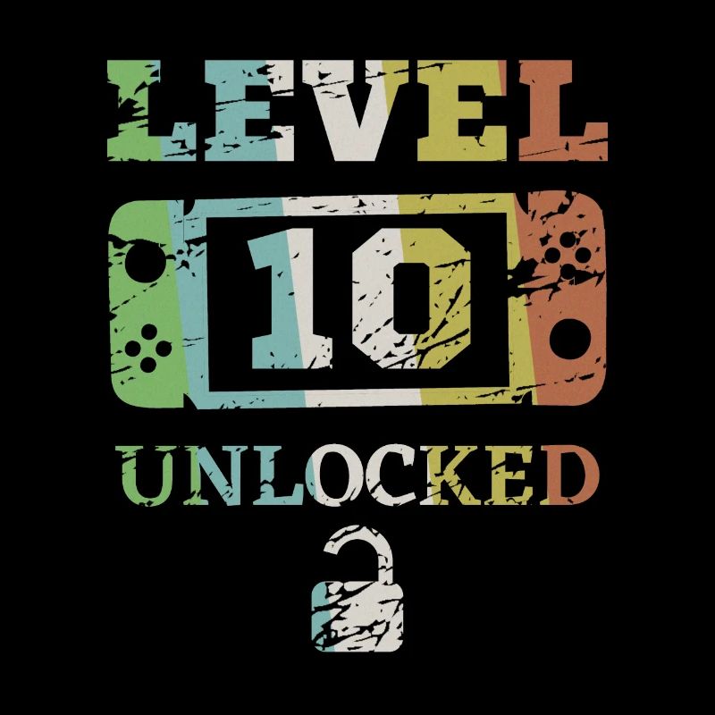Level 10 unlocked 10th birthday