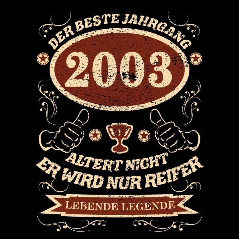 2003 der bester Jahrgang Design