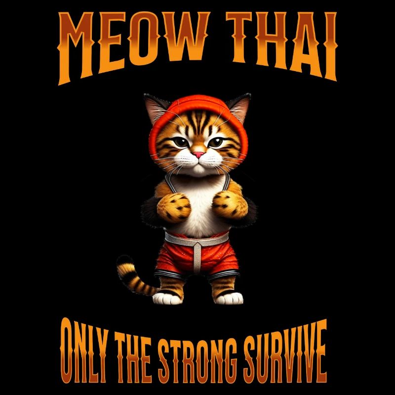 Mixed Martial Arts I Muay Thai Cat I Meow Thai I