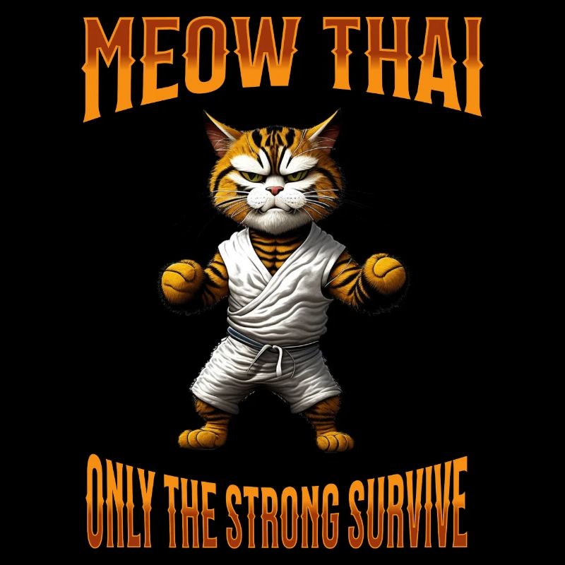 Mixed Martial Arts I Muay Thai Cat I Meow Thai I