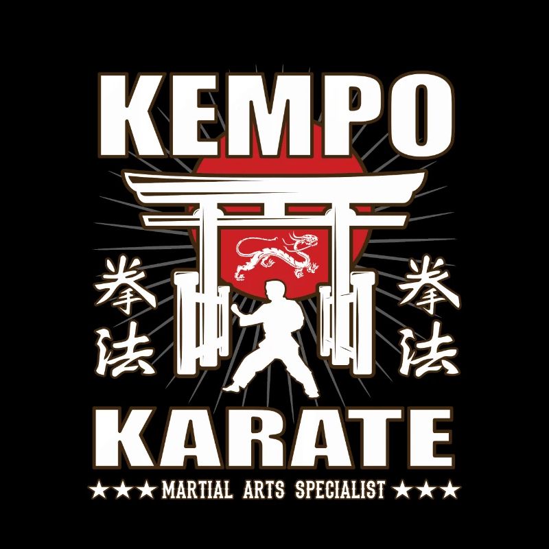 cool Kempo Karaté, conception d’arts martiaux avec kanji
