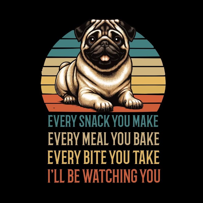 Chaque collation que vous préparez Pugs Propriétaires de carlins