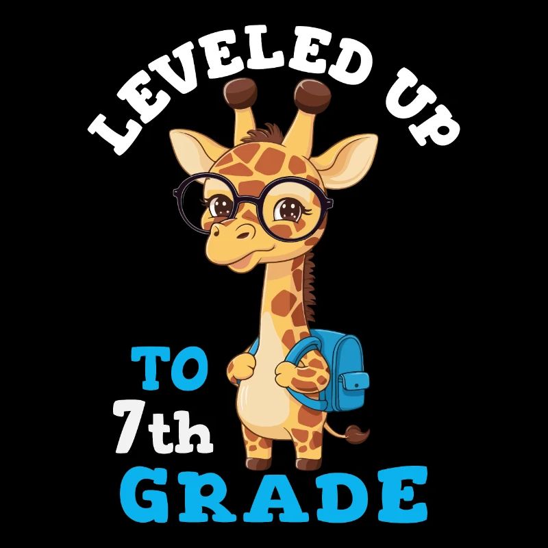 Leveled up to 7th grade - Funny Giraffe