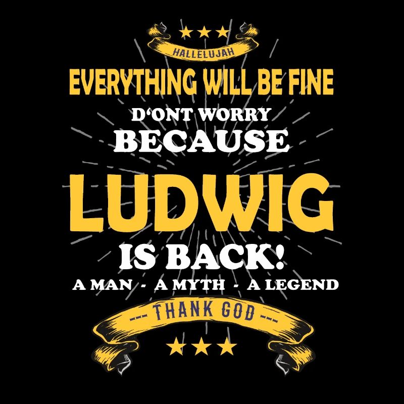 Everything will be fine Ludwig Is back