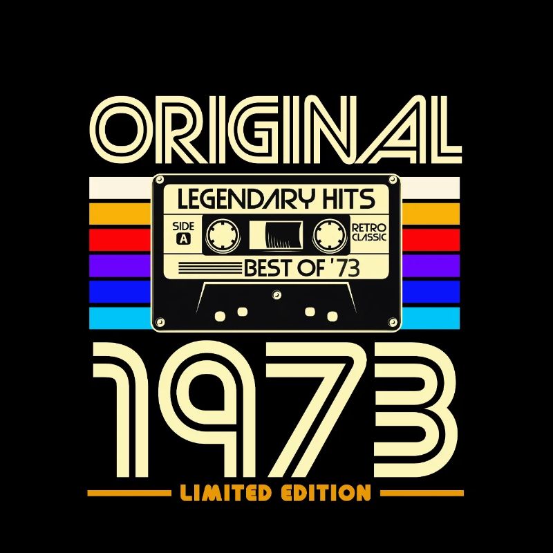 Original 1973 Cassette rétro