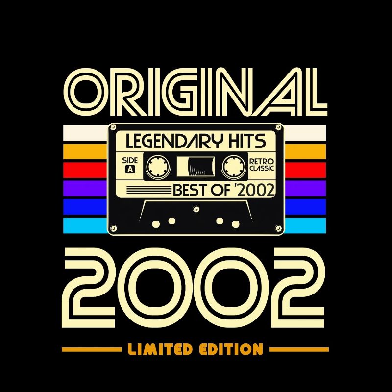 Original 2002 Cassette Retro