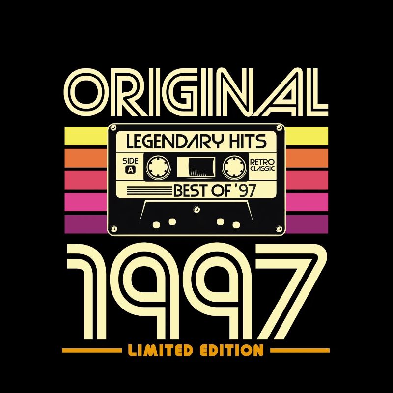 Original 1997 Cassette Retro Limitée