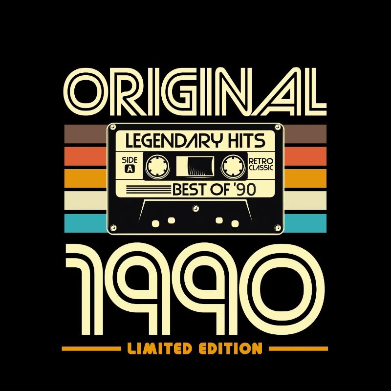 Original 1990 Cassette Rétro Hits