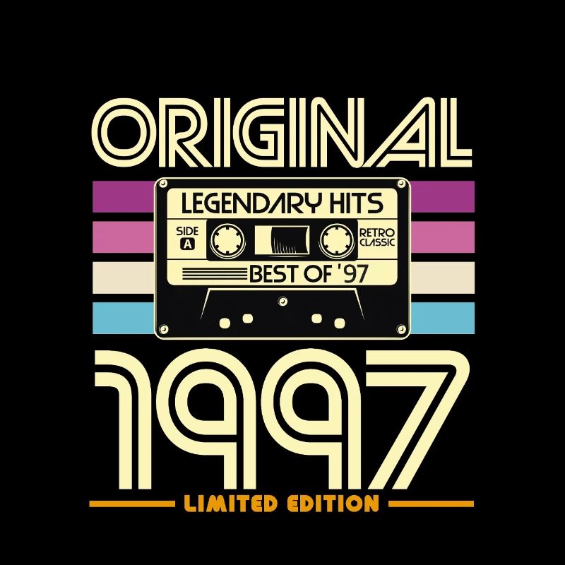 Original 1997 Cassette Rétro