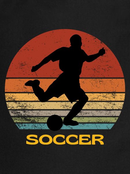 Conception illustrée de soccer