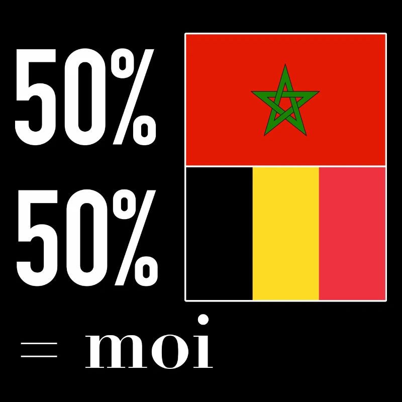 Half Belgian / half Moroccan