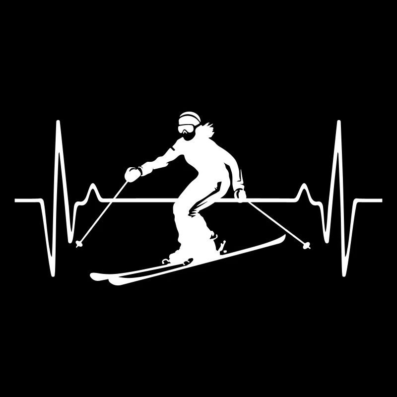 Skiing Skiing Woman Pulse Frequency