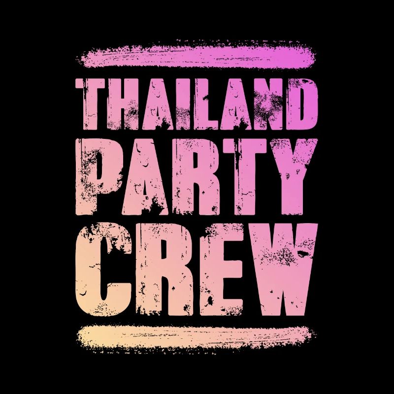 Thaïlande Party Crew Coloré