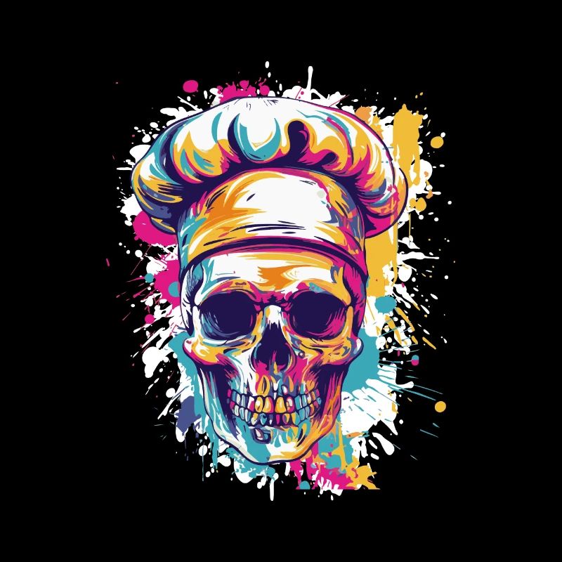 Chef Chef Skull