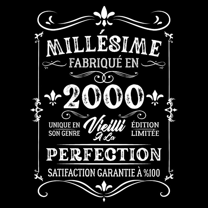 Cadeau D'anniversaire Millésime Fabriqué En 2000