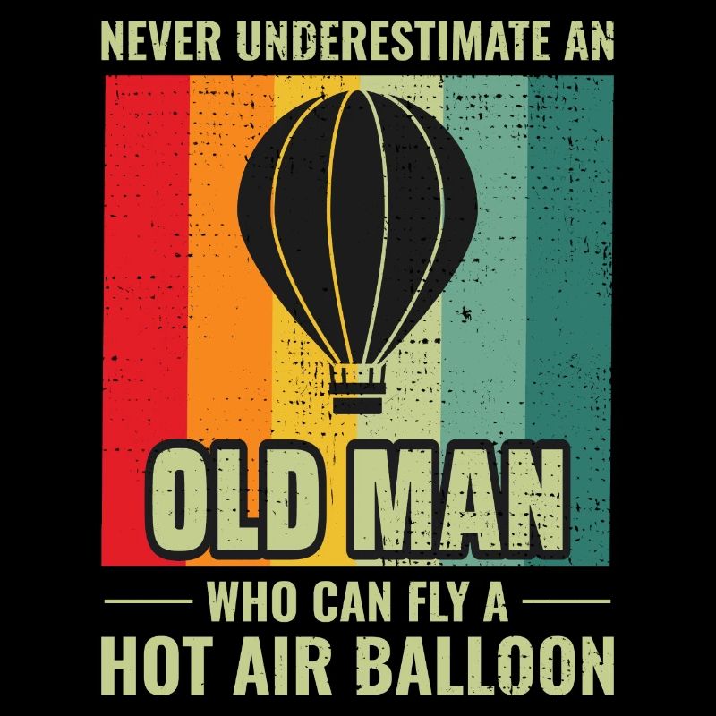 Old Man Montgolfière Montgolfière