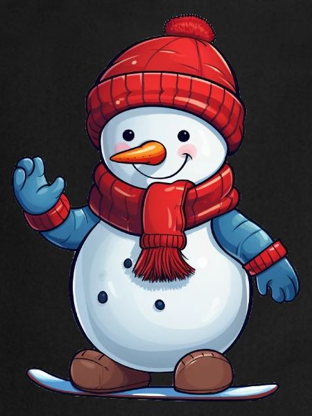 Funny Snowman