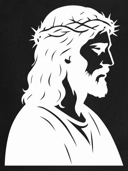 Silhouette de Jésus-Christ
