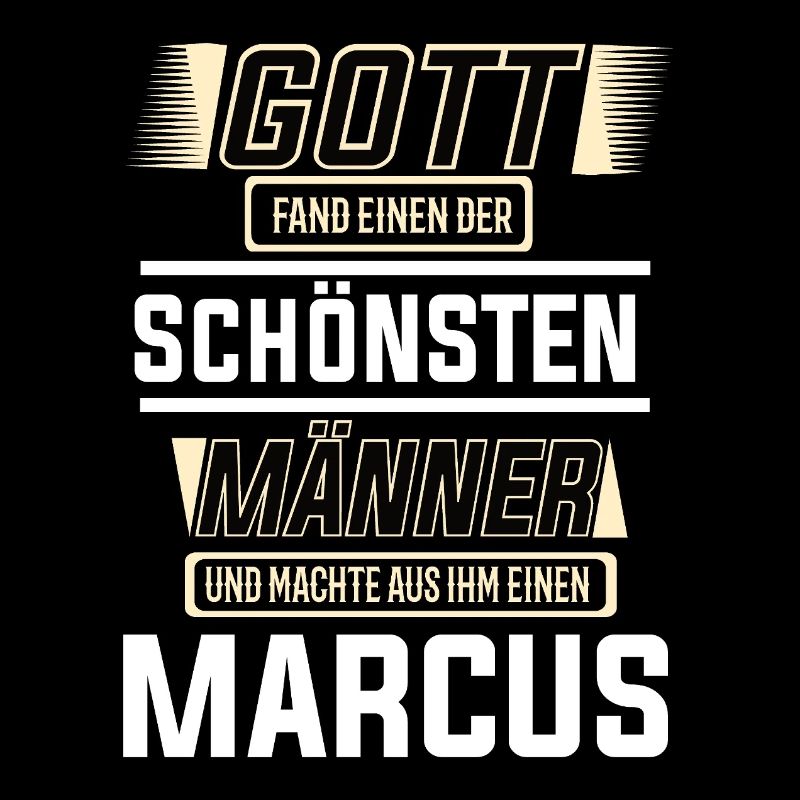 Marcus le plus bel homme de Dieu en forme de design