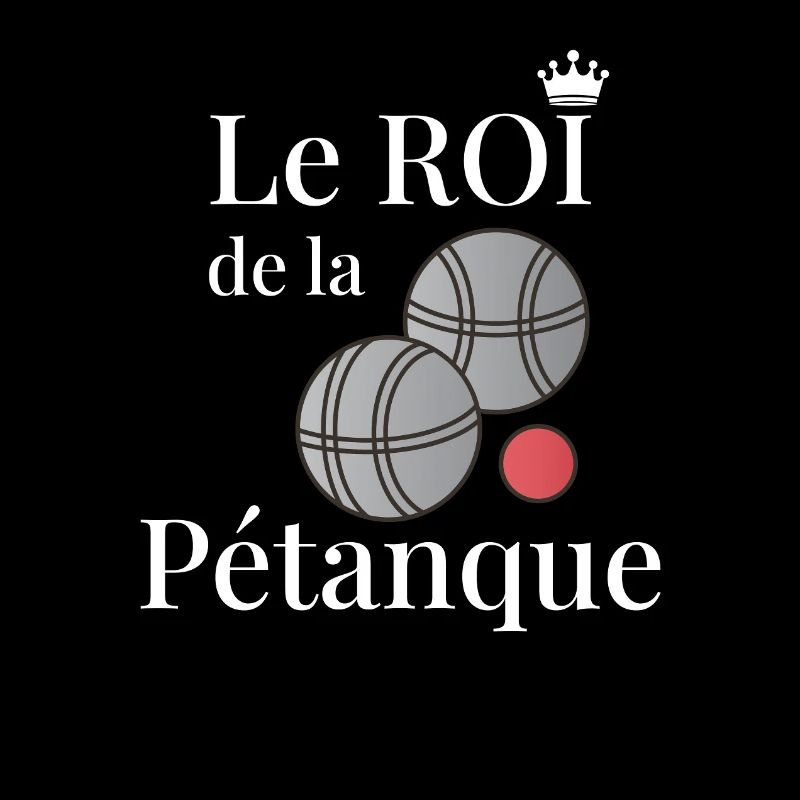 Der KÖNIG von Pétanque Perfektes Geschenk Opa