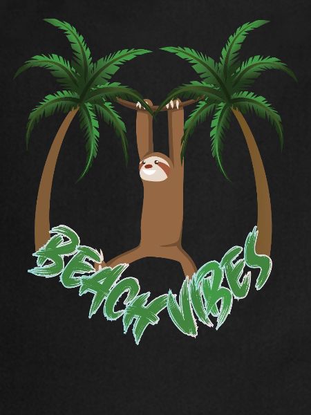 Beach Vibes Sloth