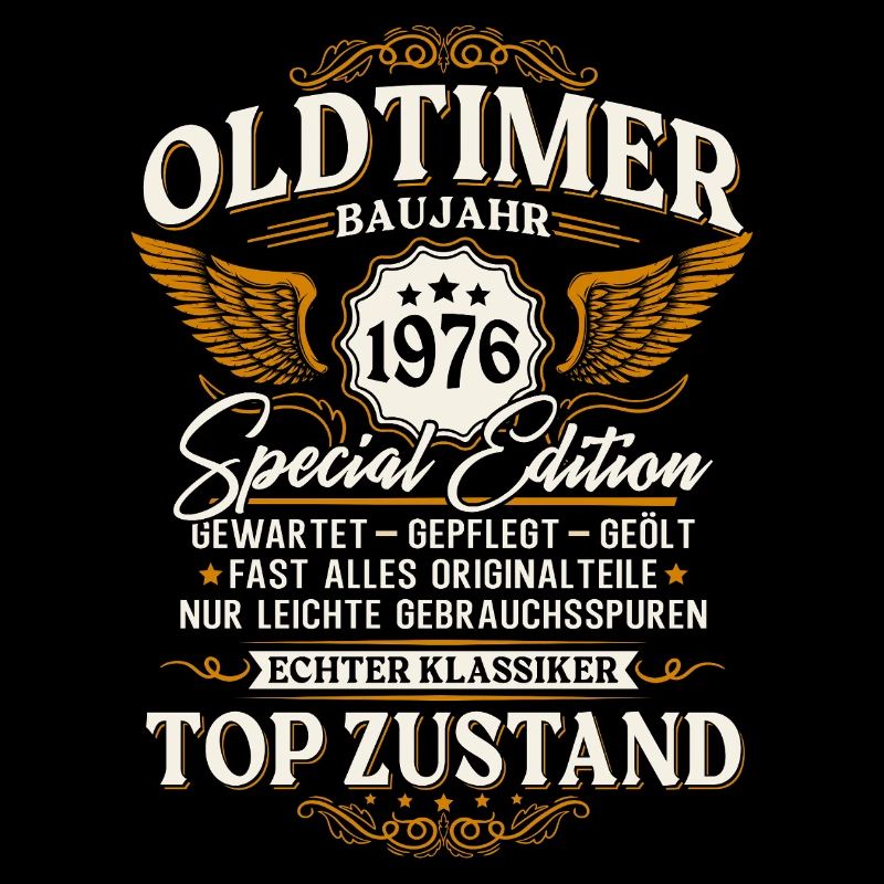 Oldtimer 1976 Baujahr 50. Geburtstag Geschenk