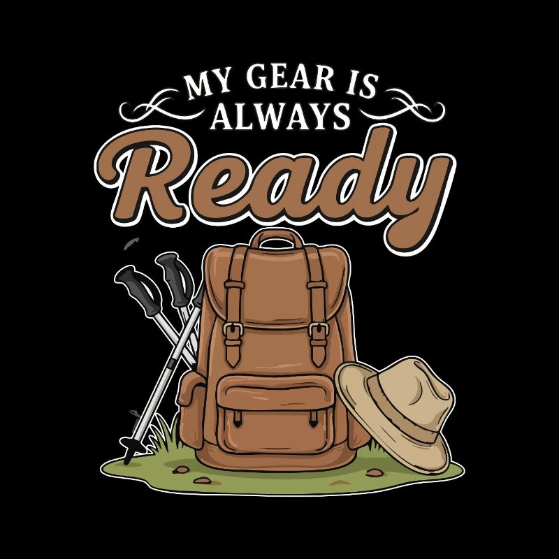 Camping Randonnée Équipement My Gear Is Ready