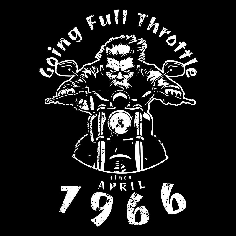 60. Geburtstag Going Full Throttle Since 04/1966