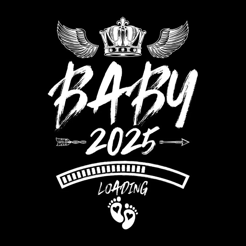 Baby 2025 Loading Spruch