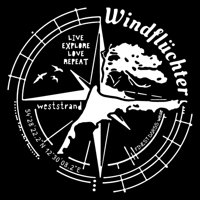 Wind Escaper - Compass Vintage Design