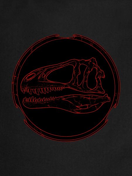 Acrocanthosaurus fossil skull