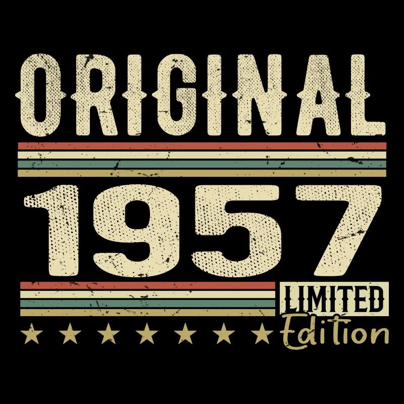 Original 1957 - Retro 1957 Geburtstagsgeschenk