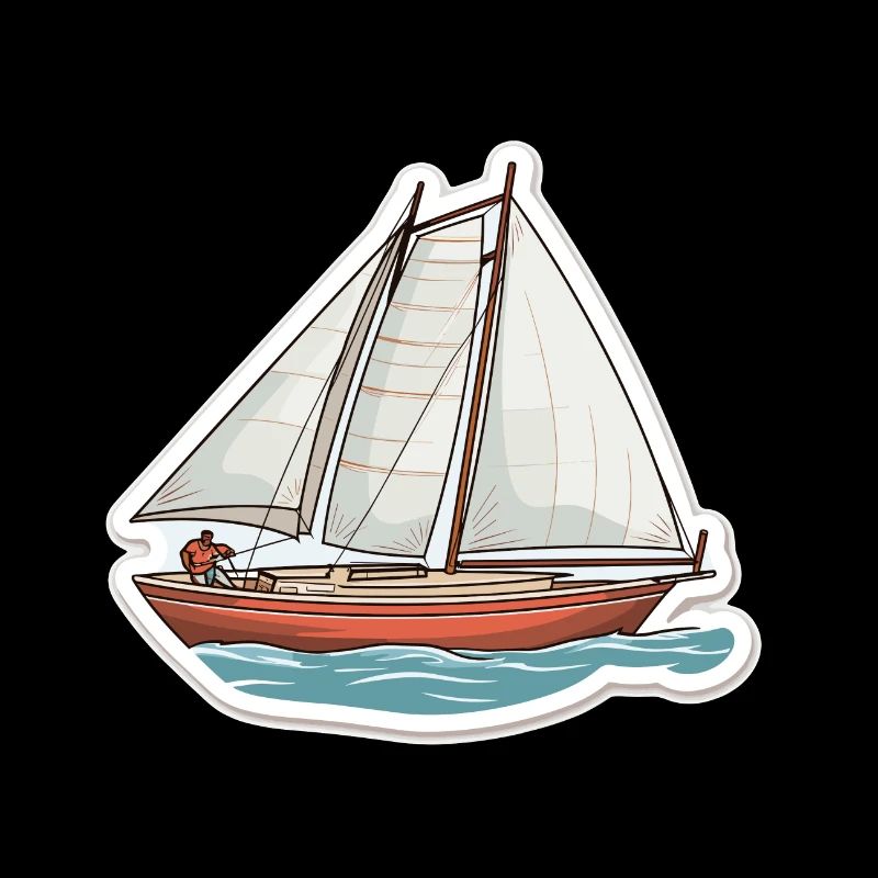 Sailboat - illustration
