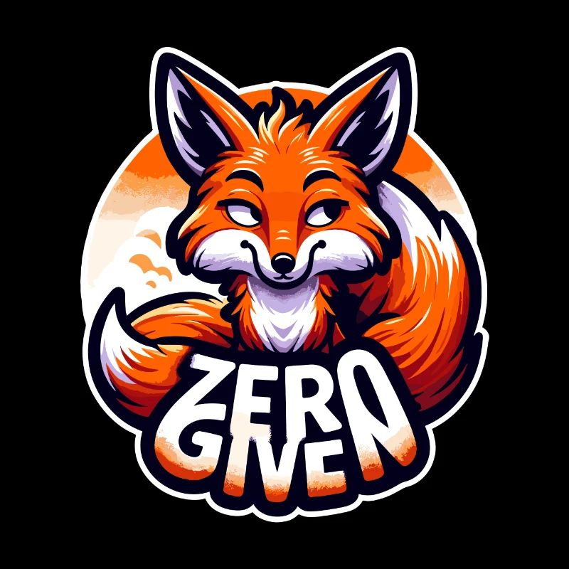 Zéro donné - Illustration de renard
