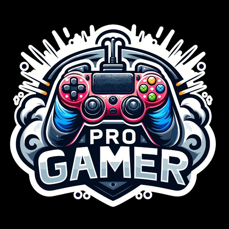 Pro Gamer - Controller Illustration