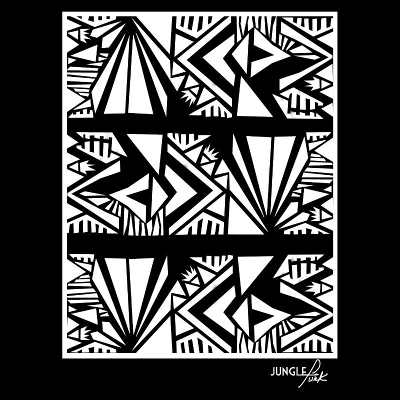 Tribal Pattern White