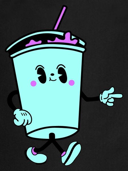 Boisson Dessin Animé