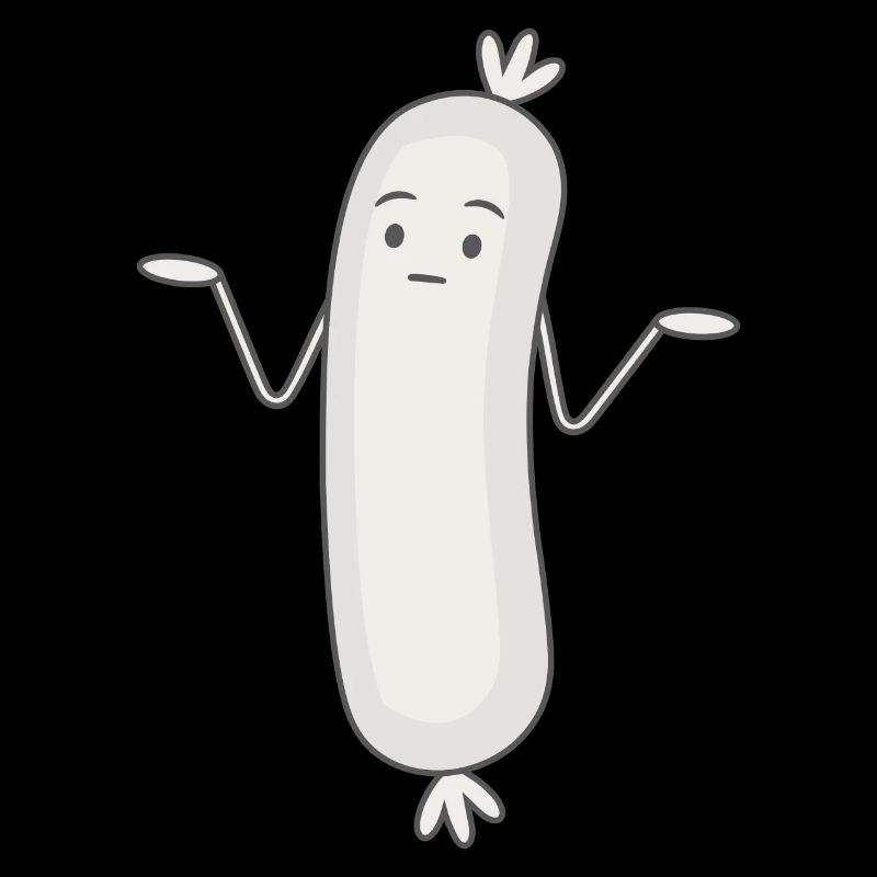 Drôle de Weisswurst Weisswurscht Wurst Weisswurst