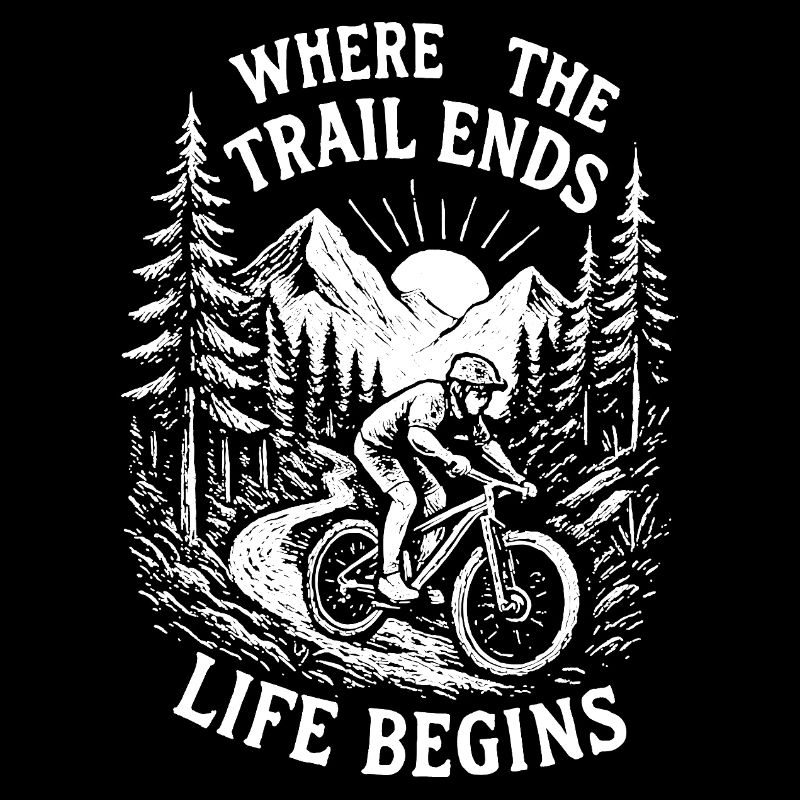 Sentier vintage pour VTT – Flow & Mountains Design