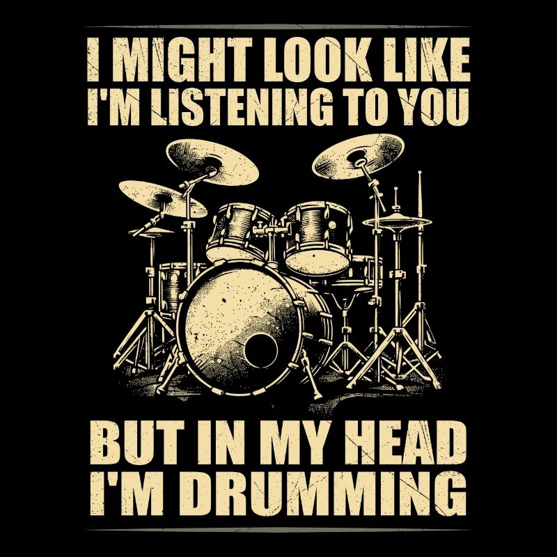 Batteur Drummer Drums Drumsticks Drumming