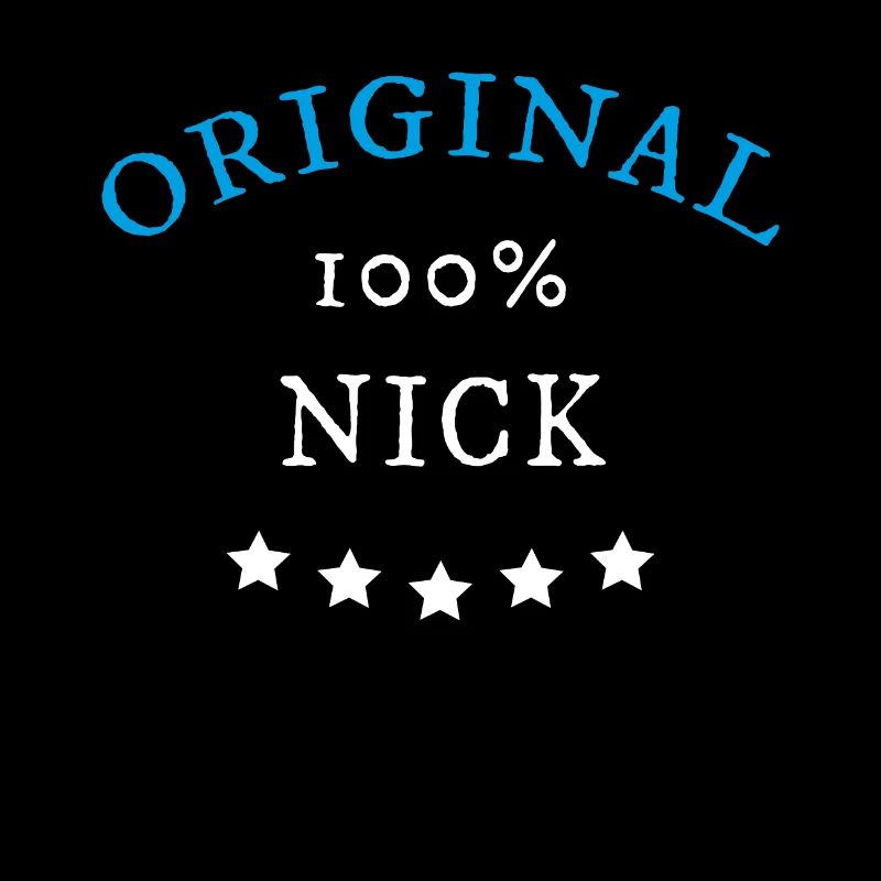 Original 100% Nick, gift, name