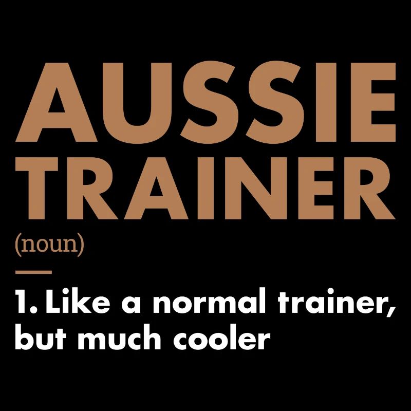 Dog Aussie Trainer Definition
