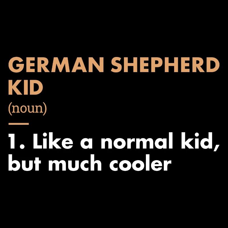 German Shepherd Kid Definition