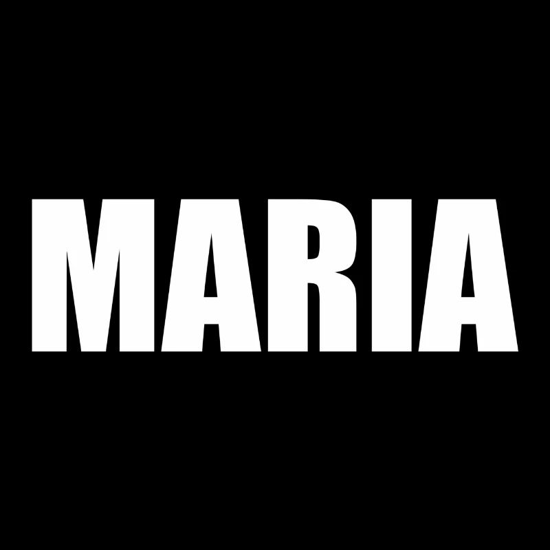 First name Maria white