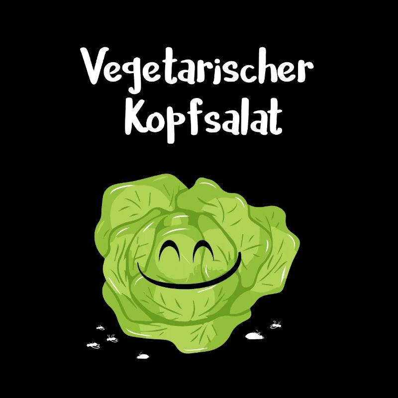Vegetarischer Kopfsalat, Geschenk, Idee