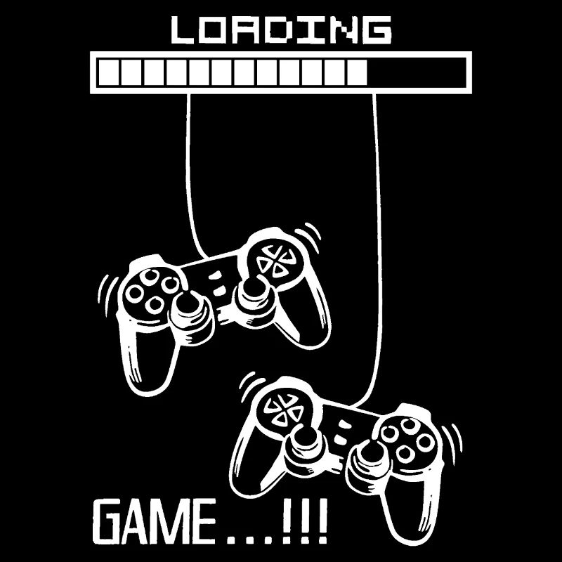 Black And White Loading Game