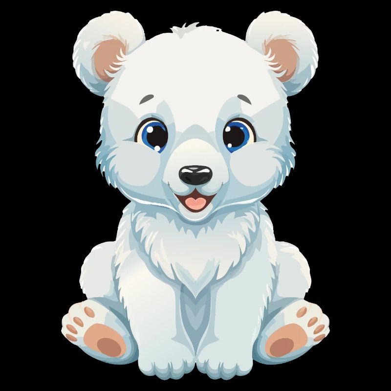 Ours polaire mignon